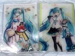 初音ミク バースデー柄・たこやき柄 ペアアクリルパネル＊ラッキー缶バッジBOX