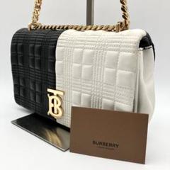 早い者勝ち【極美品】バーバリー　TB ローラ　チェーン　ショルダーバッグ　ロゴ 楽天市場】バーバリー TBロゴ ローラ チェーン ショルダーバッグ