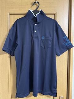 Munsingwear ネイビー ポロシャツ 胸ポケット付き