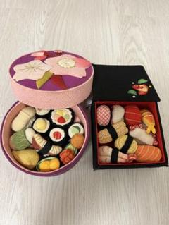 新品未使用 ☆ちりめん工房 ☆ ちりめん細工 ☆お寿司セット