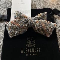 今季 新品 アレクサンドルドゥパリ バレッタ ツイード ギャランティカード付き バレッタ｜ALEXANDRE DE PARIS（アレクサンドル ドゥ パリ）
