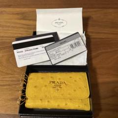 PRADA ストルッツォフレーム イエローキーケース PRADA ストルッツォフレーム イエローキーケース - メルカリ