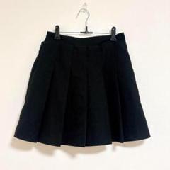 全日本婦人子供服工業組合連合会　キュロット　M ブラック　ミニ丈　カジュアル