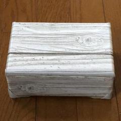 手作り木製箱小物入れ×オルゴール(三日月)