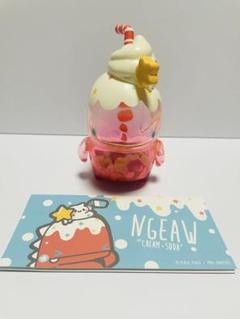 【ソフビ】UNBOX INDUSTRIES「NGEAW CREAM SODA」 Unbox Industries Ngaew Ngaew Blue Cream Soda (Thailand Toy