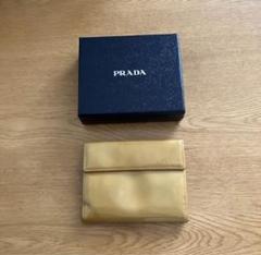 ✨極美品✨ PRADA ミニ財布 ラウンドファスナー トライアングル