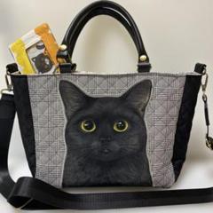 ゆ*ら様 コヤンイサムチョン　ショルダートートバッグ　黒猫 ゆ*ら様 コヤンイサムチョン ショルダートートバッグ 黒猫