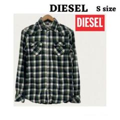 DIESEL チェック柄 長袖シャツ Sサイズのサムネイル