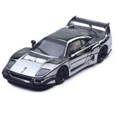 SUPCAR F40 クロームシルバー 限定999台 1/64スケール - メルカリ