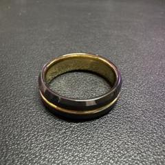 仁尾彫金『ビットコイン甲丸リング』ハンドメイド391b 仁尾彫金『ビットコイン甲丸リング』ハンドメイド391 指輪