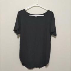 UNIQLO ブラック ルーズフィット Tシャツ M