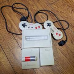 ファミコン本体 (ジャンク品) ソフト9本／互換機 (訳あり) おまけ 【中古】 ファミコン本体 (ジャンク品) ソフト9本／互換機 (訳あり