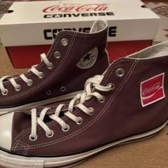 CONVERSE Coca-Cola コラボ スニーカー バーガンディ