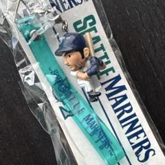 【イチロー‼️】SEATTLE MARINERS 野球選手ストラップ　※貴重ですのサムネイル