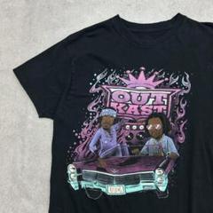 OUTKAST グラフィック　ヒップホップ　Tシャツ　古着　ブラック　XL
