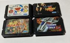 バラ売可能　メガドライブ　人気4本セット　ドラえもん　忍　ゴールデンアックス　他