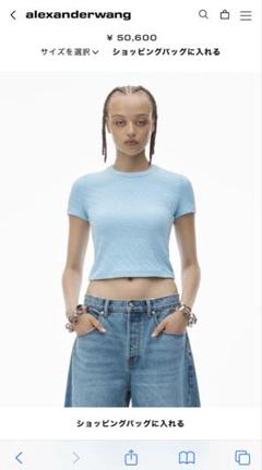 TWICE サナ着用♪ Alexander Wang サークル ニット トップ