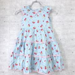 motherways マイクラシックス 女の子 いちご リボン フリルワンピース