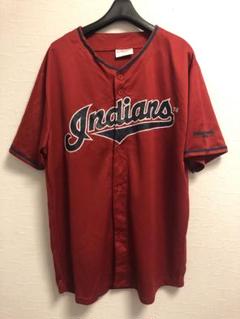 90年代 USA製 インディアンス　majestic ユニフォーム 90年代 USA製 インディアンス majestic ユニフォーム - メルカリ