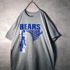 【ヴィンテージ】プリントTシャツ グレー バスケ L 古着SM42