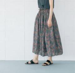 ✨美品✨ KURASHI&Trips 北米暮らしの道具展 花柄 スカート ロング