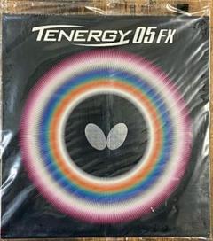 バタフライ テナジー05FX 黒　トクアツ　新品未開封 バタフライ TENERGY 05 テナジー05 アツ/トクアツ 赤/黒 05800