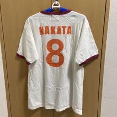 中田英寿　直筆サイン入り　ジュニアTシャツ Take Action 中田英寿選手 直筆サイン 公式ユニホーム - メルカリ