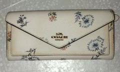 ❀COACH 花柄 長財布 2way可 ポシェット❀