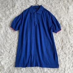 URBAN RESEARCH ポロシャツ 半袖 青