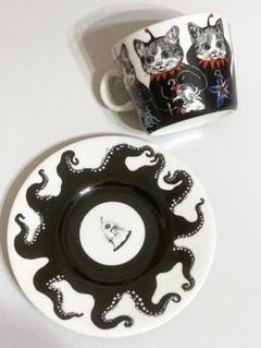作家物　レア　樋口裕子　ヒグチユウコ　カップ　ソーサー　セット　ボリス雑貨店 作家物 レア 樋口裕子 ヒグチユウコ カップ&ソーサー セット