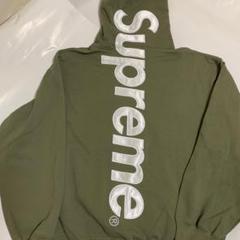 Supreme Satin Applique Hooded Sweatshirtのサムネイル
