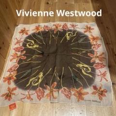 Vivienne Westwood バンダナスカーフシルク約55×55赤タグレア Vivienne Westwood バンダナスカーフシルク約55×55赤タグレア
