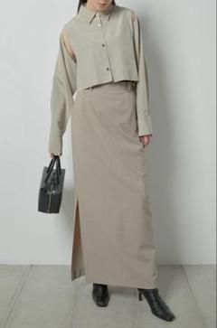 Le ciel blue Multiway Maxi Skirt ベージュ 36