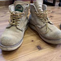 レッドウィング8167 97年製　半円犬タグ ビンテージ　良品　廃盤モデル REDWING - RED WING 8167 半円犬タグ スエードワークブーツ 7.5E