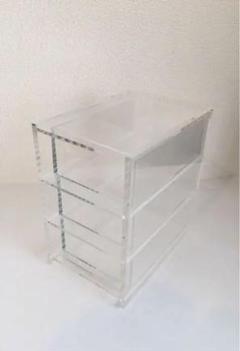無印良品 アクリルケース 3段