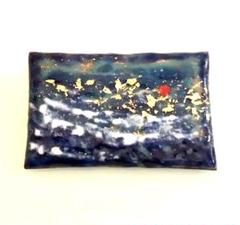 七宝　絵の具　まとめ売り　七宝焼　釉薬 七宝釉薬 七宝焼絵具 NG331 イタリアンブルー（水紺淡