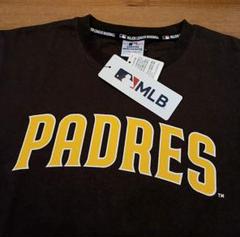【新品・未使用・タグ付き】MLB サンディエゴパドレス Tシャツ LL ブラウン