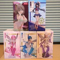 【返品?交換対象商品】 ラウンドワン 限定 スケール フィギュア 5点 美少女 - メルカリ コミック・アニメ