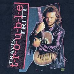 90s アメリカ製 TRAVIS TRITT トラヴィス トラット バンドT 90s アメリカ製 TRAVIS TRITT トラヴィス トラット バンドT