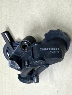 中古 リアディリーラー SRAM RED(10速) RIDEAカーボンケージ装着 RIDEAカーボン リアディレーラーケージ C38 RD6 ＜ サイクル