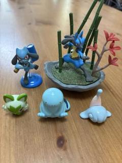 リオル ルカリオ フィギュア　ヌオー　ニャオハ　ポケモン　ミブリム