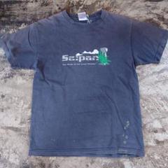 Saipan プリントTシャツ M ブラック ALSTYLEボディ 4320