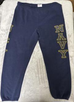 古着　Soffe ネイビー NAVYスウェットパンツ USA製