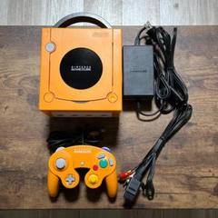 ニンテンドー ゲームキューブ GAMECUBE 本体 オレンジ 動作品 ⑫