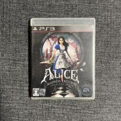 PS3 アリス　マッドネス　リターンズ