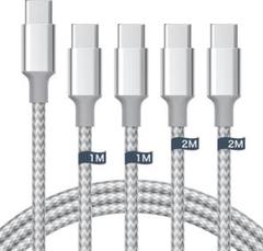 1M+1M+2M+2M USB Type C ケーブル 4本セット PD対応