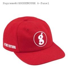 Supreme x GOODENOUGH 6-Panel Red キャップ 赤 - メルカリ