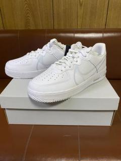 Nike Air Force 1 React LV8 White Glow エア フォース ワン NIKE AIR FORCE 1 MID REACT SUMMIT WHITE/SUMMIT WHITE-GREY