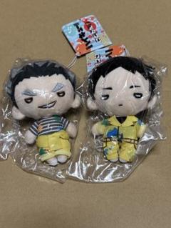 ハイキュー　木兎光太郎　赤葦京治　にとたん　ぬいぐるみ ハイキュー!!」にとたんビーチバレー×Nuidri!! ボールチェーン