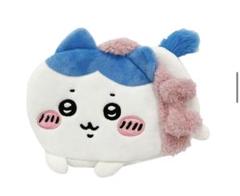 ちいかわ ダイカットフラットポーチ ハチワレ 粧美堂 リップポーチ 小物入れ